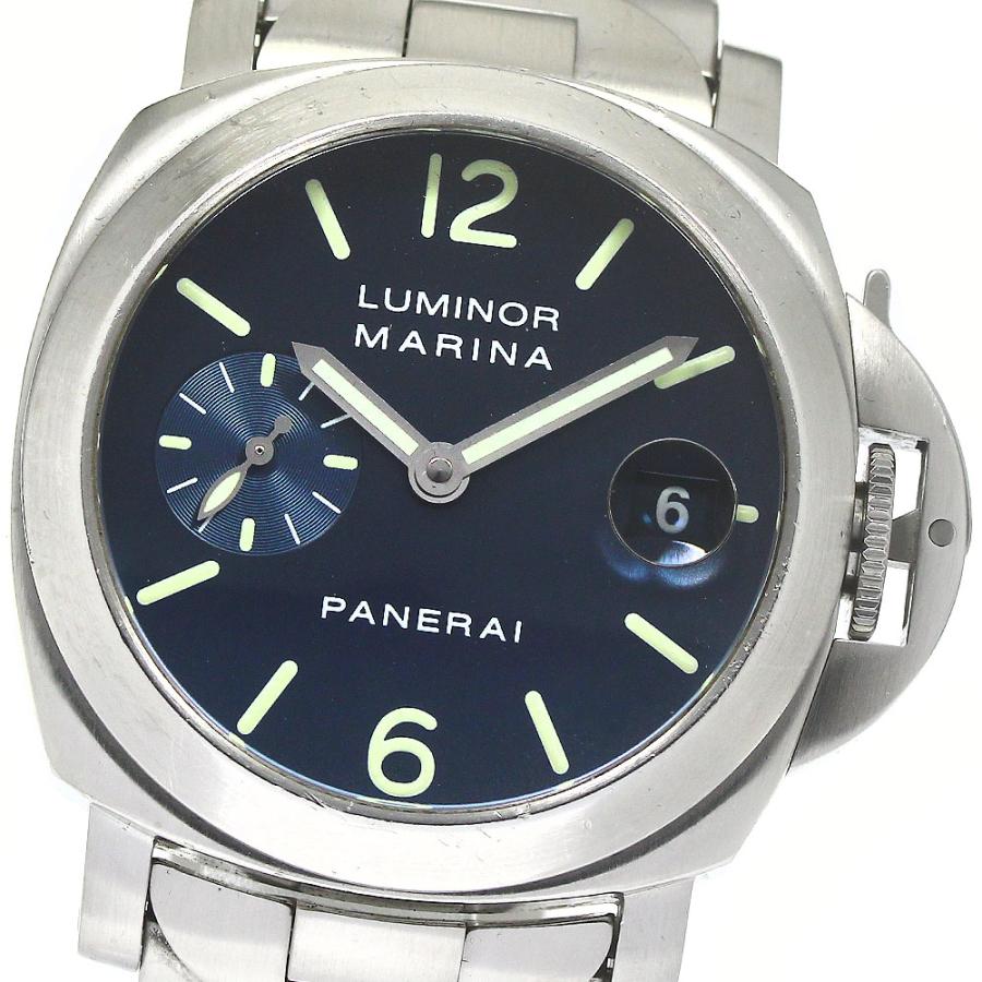 パネライ PANERAI PAM00120 ルミノールマリーナ 自動巻き メンズ 箱・保証書付き_773480