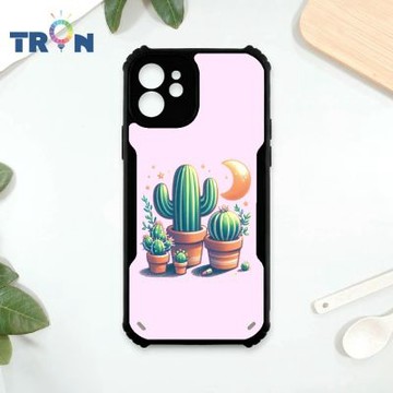 TRON iPhone 12 多肉仙人掌-2 四角防摔 機甲殼 軟硬殼 手機殼