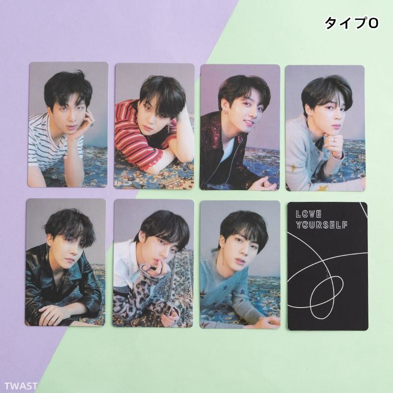 BTSグッズ フォト カード 7枚 セット トレカ 防弾少年団 バンタン 写真 ...