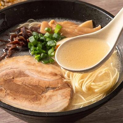 ふるさと納税 朝倉市 博多屋台屈指の人気店「花山」の豚骨ラーメン(9食)