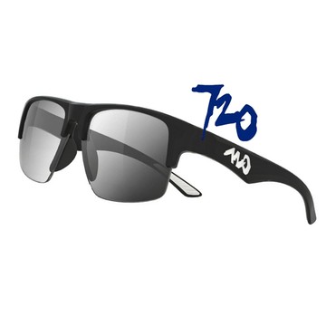 720 armour Dogma系列 運動休閒太陽眼鏡 B406-2 霧黑框白水銀鍍膜鏡片 公司貨