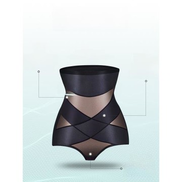 高腰收腹內褲女產后收小肚子強力塑身束腰緊致收胃提臀翹臀美體褲