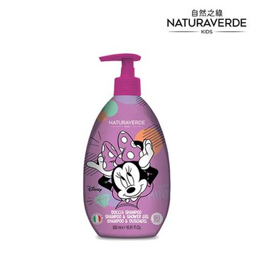 Naturaverde自然之綠 米妮綠茶多酚雙效洗髮沐浴露-500ml