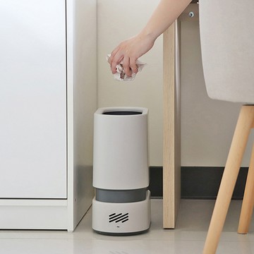 ELPHECO｜自動鋪袋垃圾桶ELPH301 9L 灰色