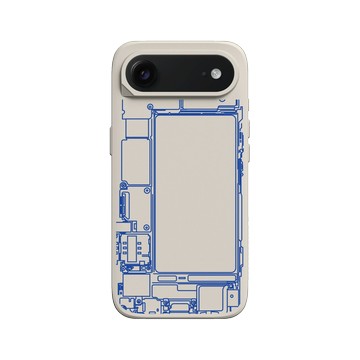 iPhone Air SolidX 貝殼灰 - JOCR - Inside an iPhone - Blue