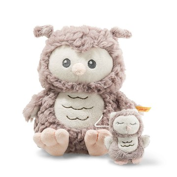 STEIFF 德國 - Ollie Owl with music box 貓頭鷹  (嬰幼兒音樂鈴)