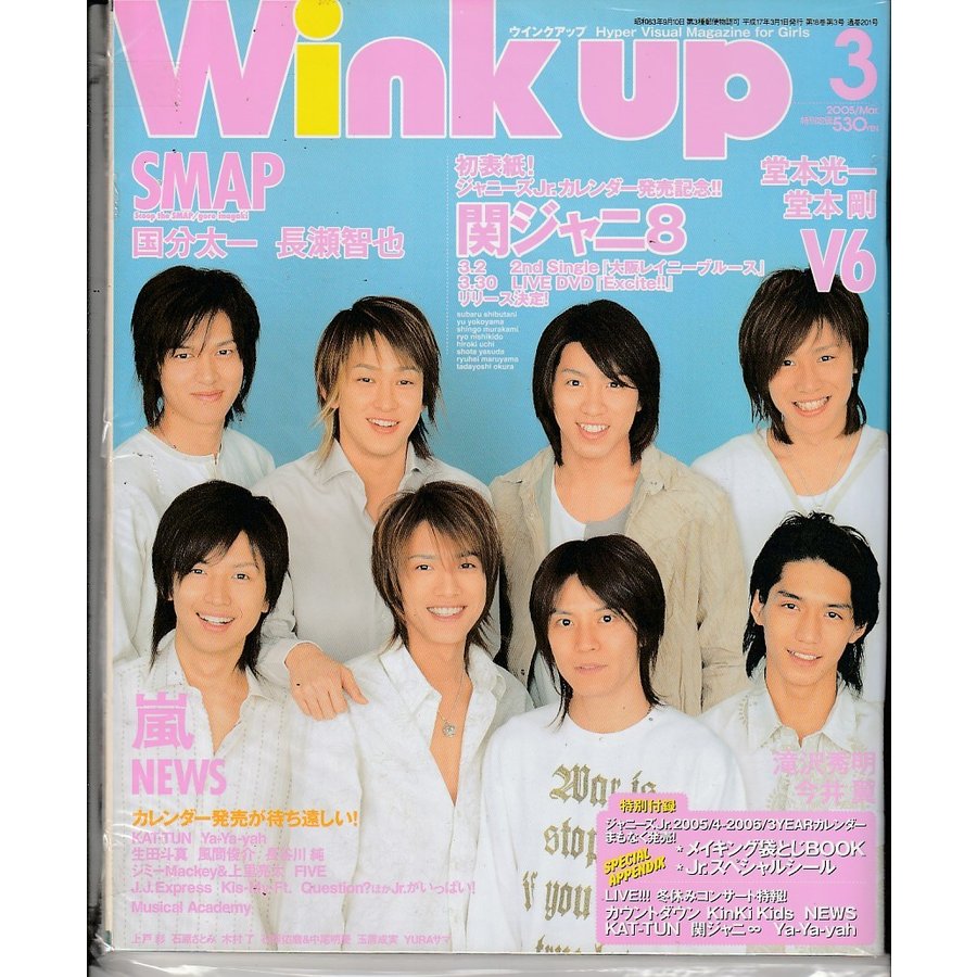 Wink up ウインクアップ　2005年3月号　雑誌