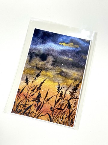 【手繪水彩系列】散裝短卡