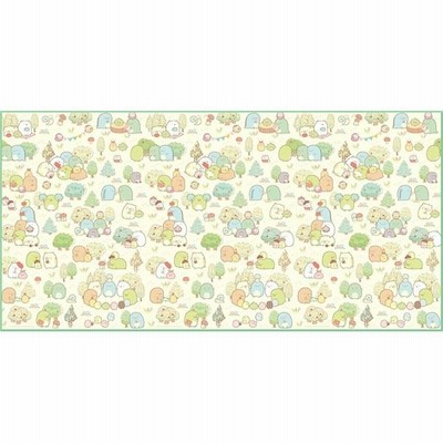 〔すみっコぐらし〕 クッションマット/レジャーマット 〔L 2〜3人用〕 90×180cm 防水効果 〔アウトドア キャンプ〕[21]