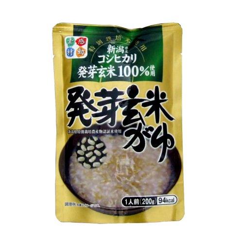 ヒカリ食品 発芽玄米がゆ 200g×8個