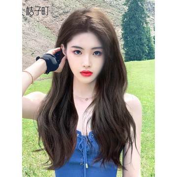 假髮片仿真髮一片式女頭頂無痕隱形蓬鬆增髮量假髮女長髮短髮接髮蓬鬆 增髮量 瀏海假髮 假髮女 頭頂髮片 整頂假髮 瀏海髮