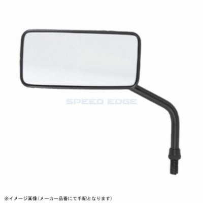 AC-104-10L TANAX タナックス カスタムスクエアー BK/SIミラー 左 10mm