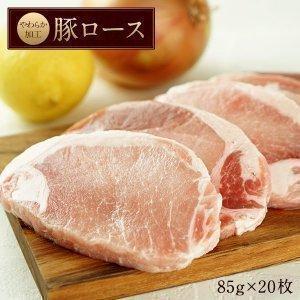 やわらか 豚ロース トンカツ・トンテキ用 1.7kg（85g×20枚）5個まで1配送でお届け［冷凍］