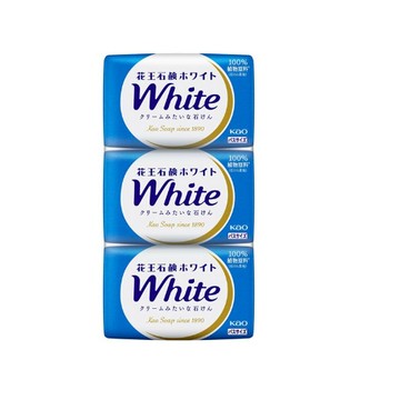 Kao White Soap Bath Size 3 Pack