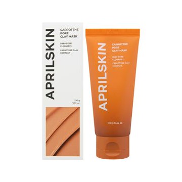 APRILSKIN 胡蘿蔔淨化毛孔泥膜(100g)【短效良品2026/09】_國際航空版
