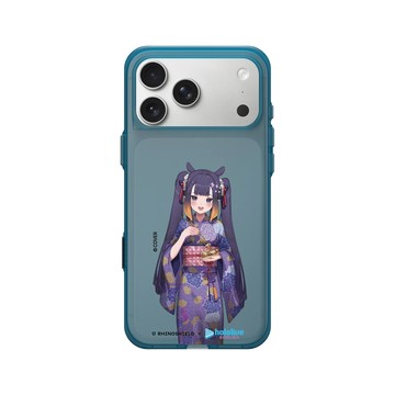 iPhone 17 Pro Max Clear (相機按鈕) 夜幕藍 - 一伊那爾栖 Ninomae Ina'nis. - 咦那我婆?