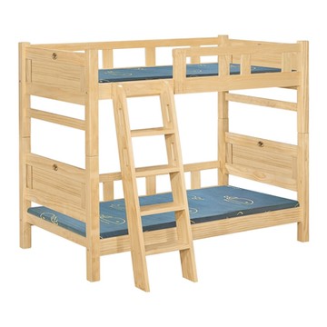 Boden-威森3.5尺單人實木雙層床(四分床板-不含床墊)