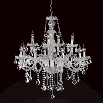 E14水晶玻璃彎管吊燈 L01-1241