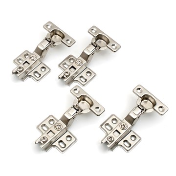 90度緩衝液壓室內浴室迷你鉸鏈  95 x 51mm  4個