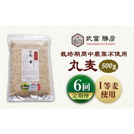 ふるさと納税 丸麦500g（1等麦使用）特別栽培農産物 麦[HAJ041] 佐賀県江北町