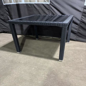 凡登80公分鋁合金膠藤方桌