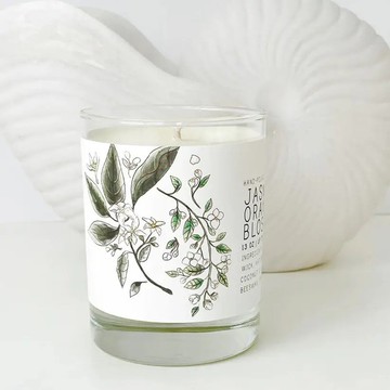 JUST BEE/茉莉花和橙花蠟燭