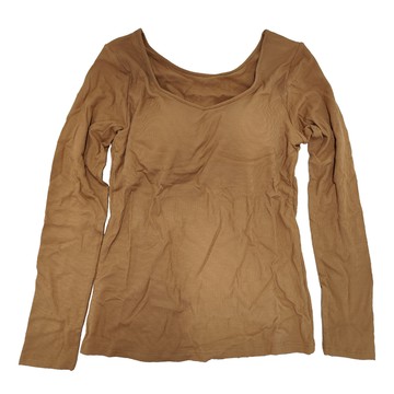 DR.MANGO 芒果科技 減齡超彈力保暖上衣  L  駝色