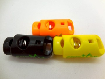 FINISHER 號碼布腰帶繩上固定扣乙個 (黑,黃,橘三色任選一)