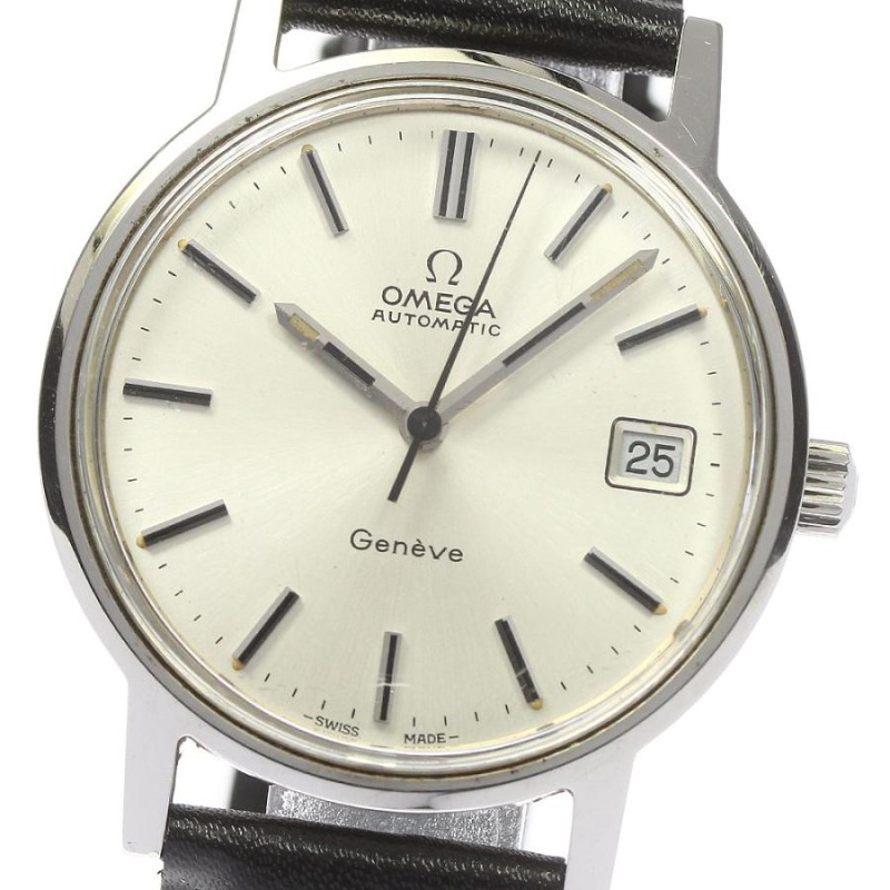 OMEGA】オメガ ジュネーブ Cal.1012 デイト ref.166.0163 自動巻き メンズ_721245 | LINEブランドカタログ