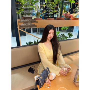 JAMAIS VU【早秋氛圍感的神！】讓人想談戀愛的心動 羊毛開衫外套