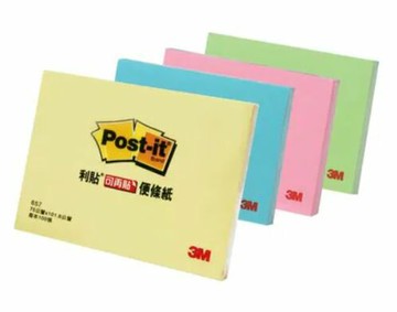 3M 利貼便條紙(黃) 便利貼 利貼 657-1A