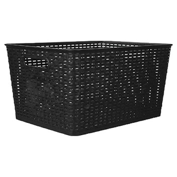 KEYWAY 聯府 藤藝收納籃 16L  430 x 330 x 140mm  顏色隨機  1個