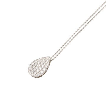 JEWELRY 無品牌珠寶 PT900/PT850柏金 水滴鑽石 項鍊 【二手名牌BRAND OFF】