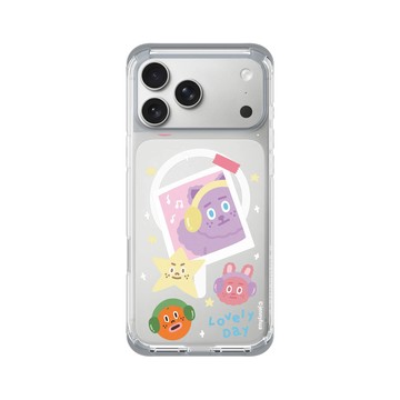 iPhone 17 Pro Max ClearX (MagSafe 兼容) 霜透灰 - 煎妮花 JENNYHUA - Lovely day with my friends