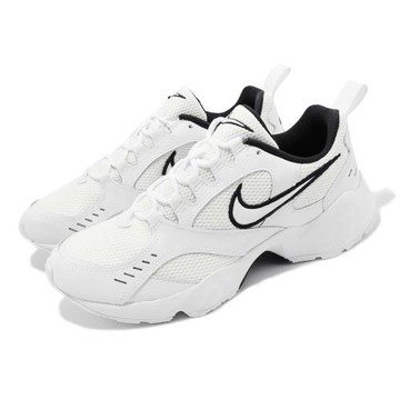 Nike 休閒鞋 Wmns Air Heights 女鞋 白 黑 拼接 低筒 復古 老爹鞋 CI0603-102