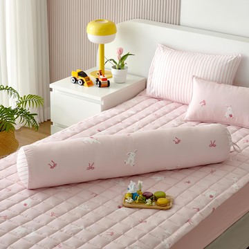 Modern House 媽媽抱抱柔軟水洗小兔子抱枕  100cm x 20R  粉紅色