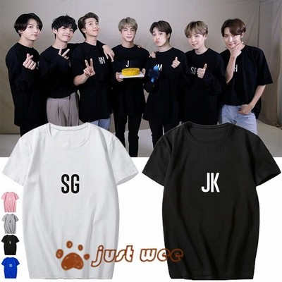 新品 BTS Tシャツ 半袖 男女兼用 大人用 子供用 防弾少年団 丸首 韓流 