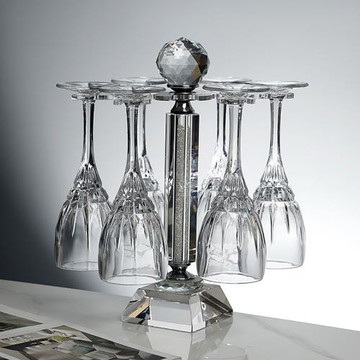 輕奢感水晶玻璃紅酒杯歐式家用精致高腳杯創意葡萄酒杯套裝