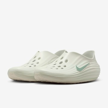 【NIKE】REACTX REJUVEN8 白灰 休閒鞋 男鞋 防水拖 洞洞鞋 HV5060-005