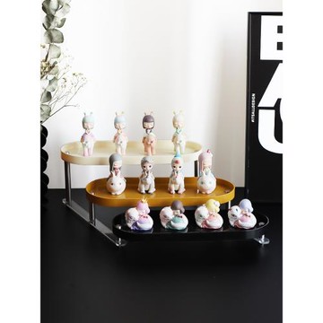 XEMO北歐ins多層手辦置物架桌面擺件收納架玩偶娃娃展示架