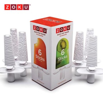 zoku 冰棒機用冰棍雪糕模具DIY家用自制各種工具套裝創意卡通配件