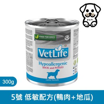 【Farmina 法米納】FD 犬用天然處方罐 低敏配方 300g (鮮鴨+地瓜) (6入) FD-9053 300克 處方 狗罐頭 狗罐 犬罐