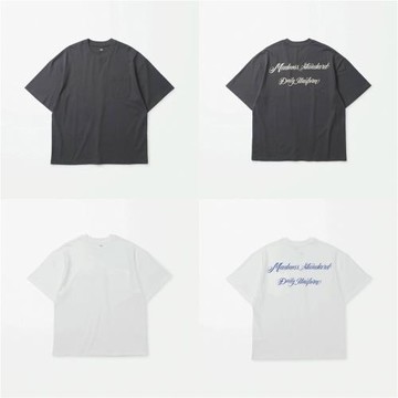 工裝飛行員 MADNESS 25SS 余文樂日系寬松圓領字母印花短袖T恤