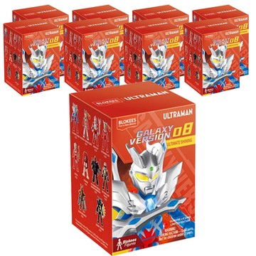BLOKEES 布魯可 超人力霸王 可動積木公仔群星版第八彈  9個