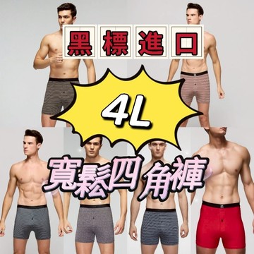 💥免運💥 華歌爾 MR.DADADO黑標男士內褲 舒適透氣 寬鬆四角 大尺碼 4L 限量款式