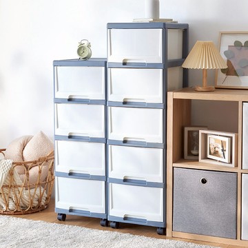 33面寬五層收納抽屜櫃附輪(5高抽) 單一規格