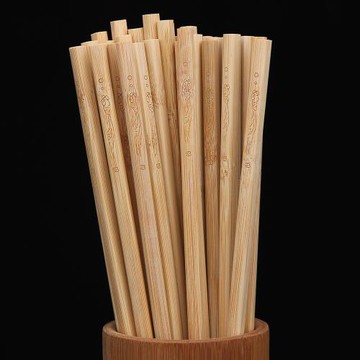 竹筷子家用套裝無漆無蠟防霉防滑酒店飯店餐廳高檔天然竹筷子
