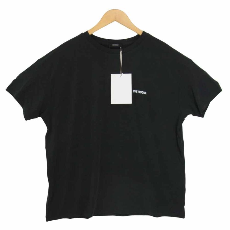 ウェルダン WE11DONE 21AW WD-TP2-20-710-U-BK OVERSIZED JERSEY TEE オーバーサイズ ジャージー  Tシャツ ブラック系 M【新古品】【未使用】【中古】 | LINEブランドカタログ