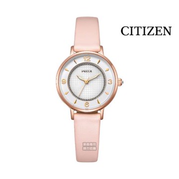 【CITIZEN】Wicca KP3-465-16 少女系列 光動能女錶 28.1mm 公司貨