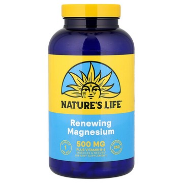 Nature's Life, 補充鎂，250 粒膠囊